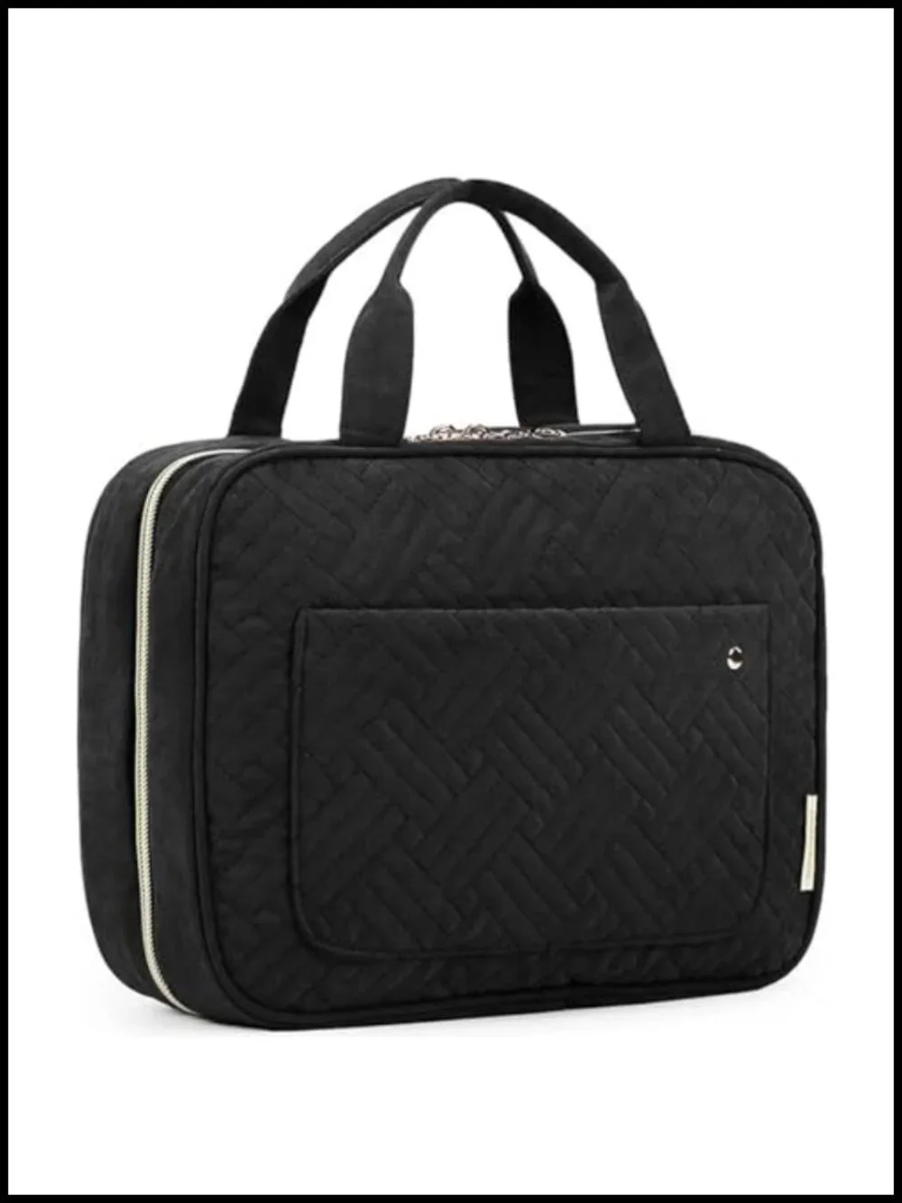 Toiletry Bag with Hanging Hook, Water-resistant Travel Organizer, Makeup
